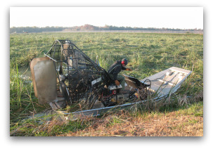 Airboat Transporting Through Marshes