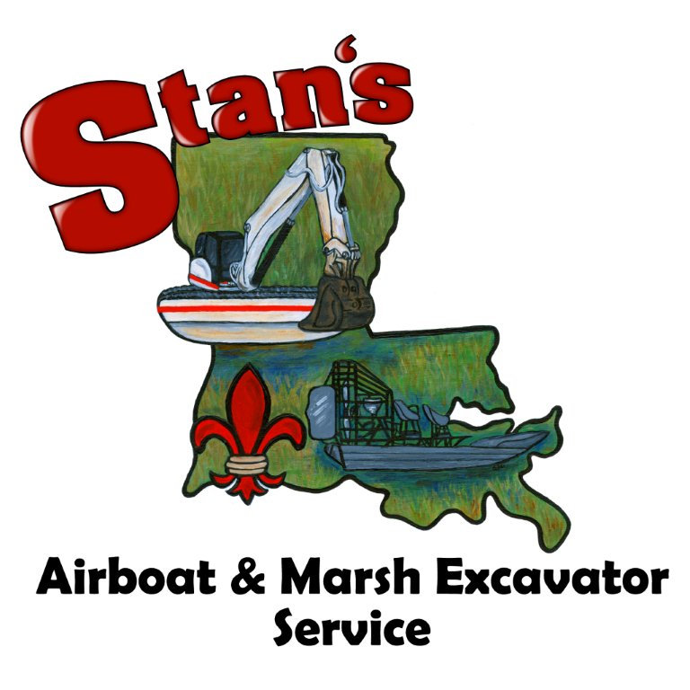 Marsh Excavation - Stan's Airboat & Marsh Excavator Service